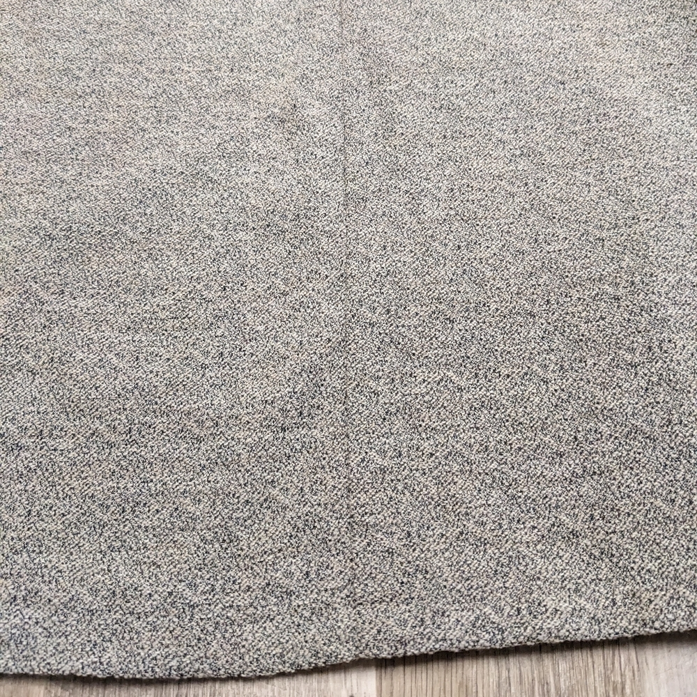 Vintage Mari Philippe Paris Beige Gray Virgin Wool Maxi Skirt - Picture 9 of 13